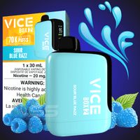 Vice Box 2 70k Disposable Vape - Sour Blue Razz Brandon Vape SuperStore and Cannabis Manitoba Canada