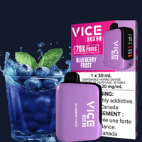 Vice Box 2 Disposable Vape-Blueberry Frost Brandon Vape SuperStore and Cannabis Manitoba Canada