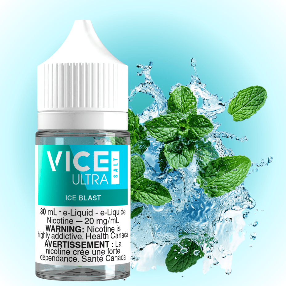 Vice Ultra Salt - Ice Blast 20mg Brandon Vape SuperStore and Cannabis Manitoba Canada