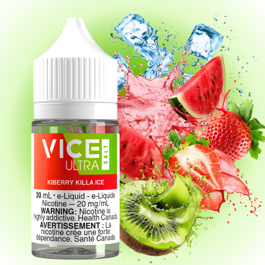 Vice Ultra Salt - Kiberry Killa Ice 20mg Brandon Vape SuperStore and Cannabis Manitoba Canada
