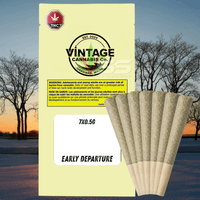 Vintage Cannabis Early Departure Sativa Pre-rolls 7x0.5g Brandon Vape SuperStore and Cannabis Manitoba Canada