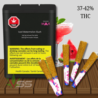 Weed Me Max Iced Watermelon Infused Pre-Roll-5x0.5g Brandon Vape SuperStore and Cannabis Manitoba Canada