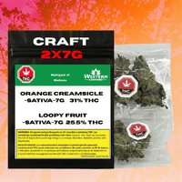 Western Cannabis Multipack of Madness Sativa CRAFT Flower-14g Brandon Vape SuperStore and Cannabis Manitoba Canada