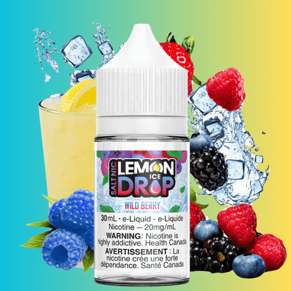 Wild Berry Salt By Lemon Drop E-Liquid 12mg / 30ml Brandon Vape SuperStore and Cannabis Manitoba Canada