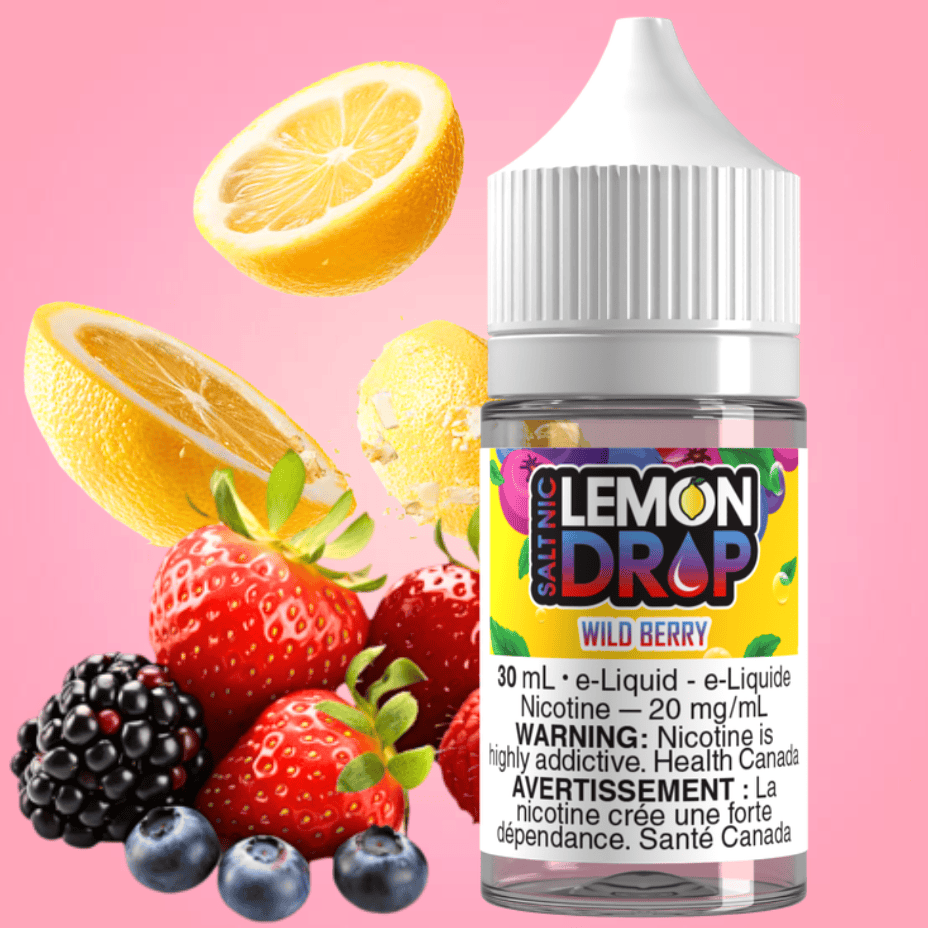 Wild Berry Salt By Lemon Drop E-Liquid 12mg / 30ml Brandon Vape SuperStore and Cannabis Manitoba Canada
