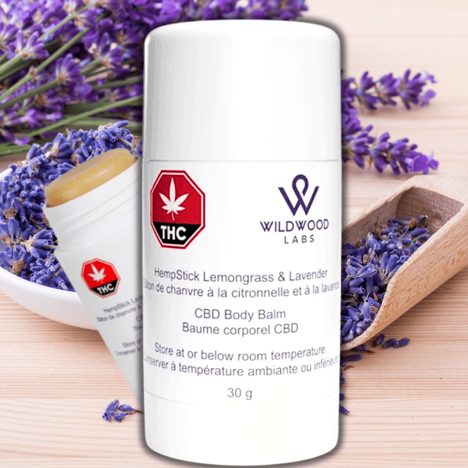Wildwood Hempstick Lemongrass & Lavender - 30g Brandon Vape SuperStore and Cannabis Manitoba Canada