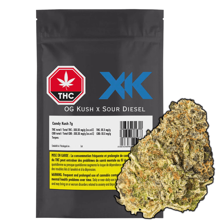 XK Candy Kush Indica Flower - 7g 7g Brandon Vape SuperStore and Cannabis Manitoba Canada