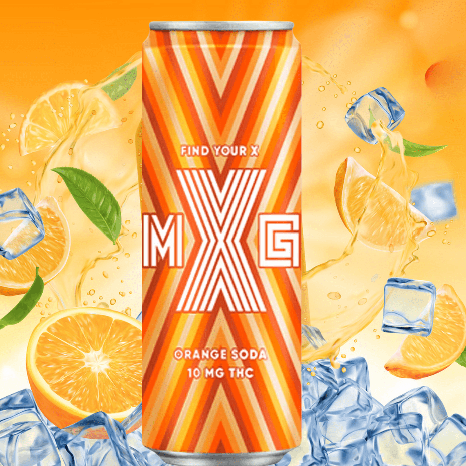 XMG Orange Soda THC Infused Beverage-355ml 355ml Brandon Vape SuperStore and Cannabis Manitoba Canada