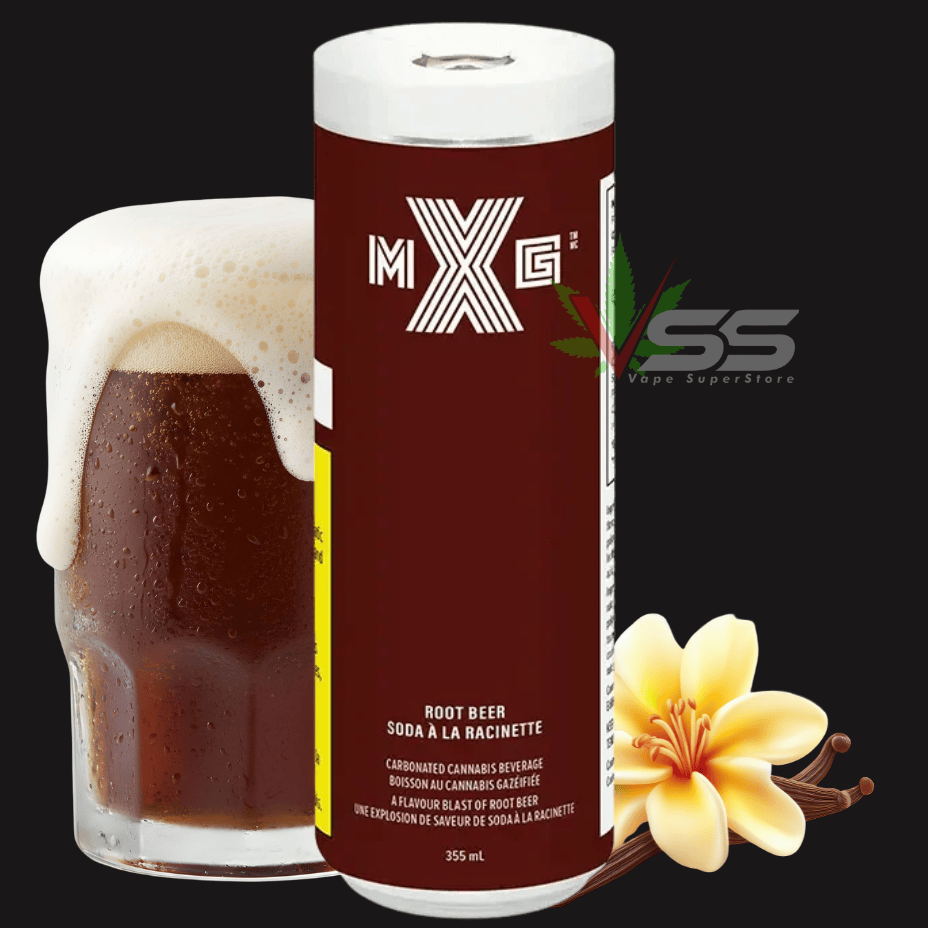 XMG Root Beer THC Infused Beverage - 355mL Brandon Vape SuperStore and Cannabis Manitoba Canada