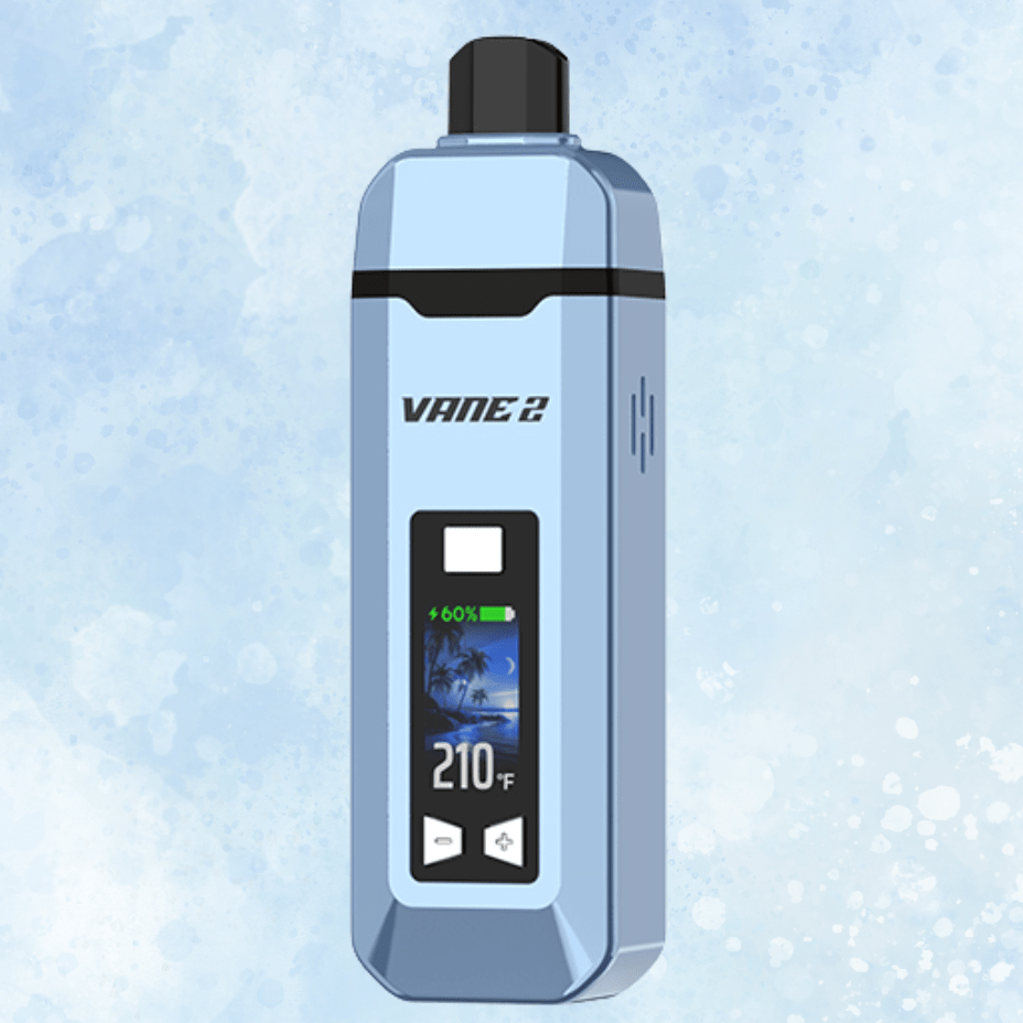 Yocan Vane 2 Dry Herb Vaporizer Sapphire Blue Brandon Vape SuperStore and Cannabis Manitoba Canada